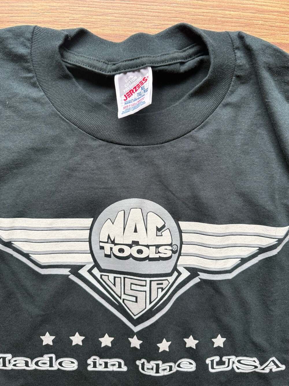 Vintage Mac Tools Black T-Shirt Made in the USA Size XL